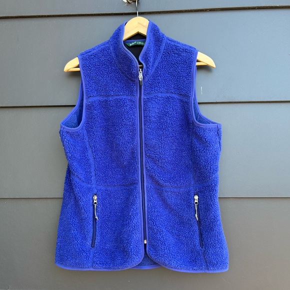 Woolrich Jackets & Blazers - Woolrich Cozy Blue Fleece Vest - L